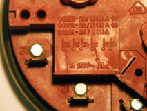 Schema delle connessioni del pressostato da lavatrice