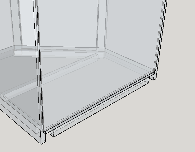 inserito schiena su fresata