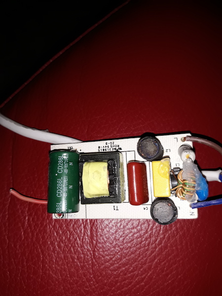 scheda plafoniera led