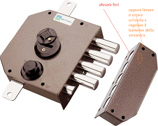serratura da allineare
