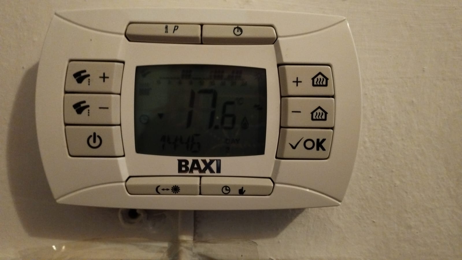Termostato di comando caldaia