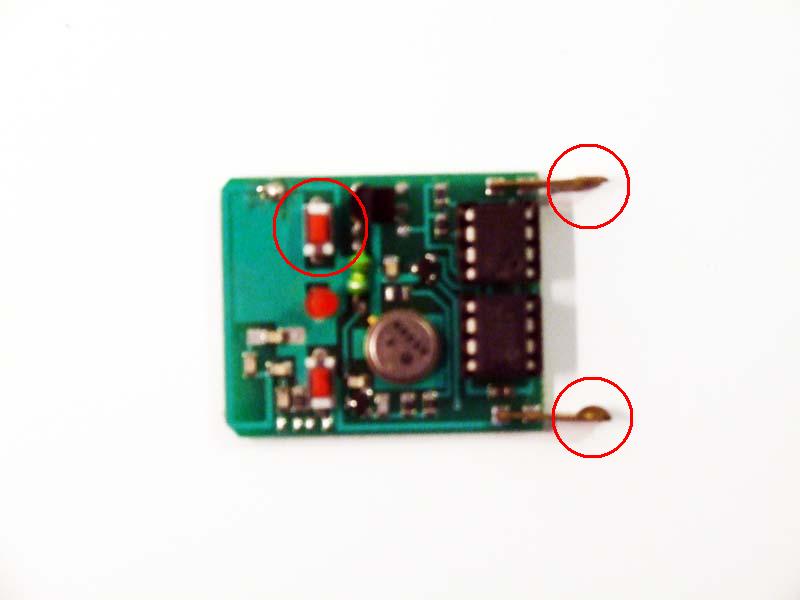 Componenti del telecomando sui quali andremo ad agire Componenti del telecomando sui quali andremo ad agire