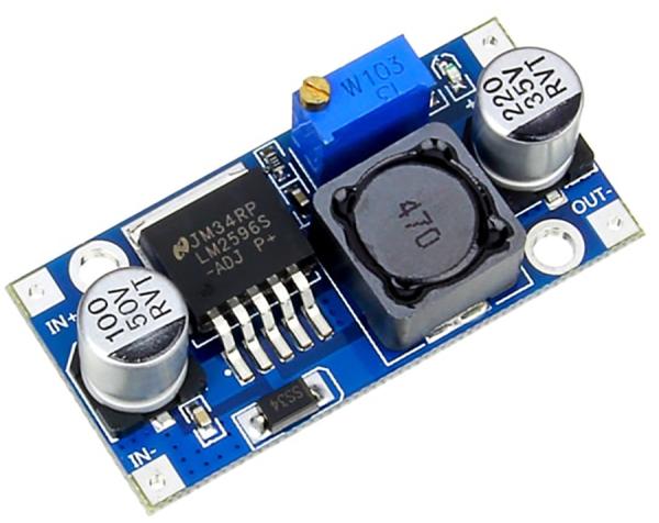 Per alimentare un telecomando alimentato ad una tensione inferiore a 12 volt dovremo usare un DC-DC Step Down Converter Per alimentare un telecomando alimentato ad una tensione inferiore a 12 volt dovremo usare un DC-DC Step Down Converter