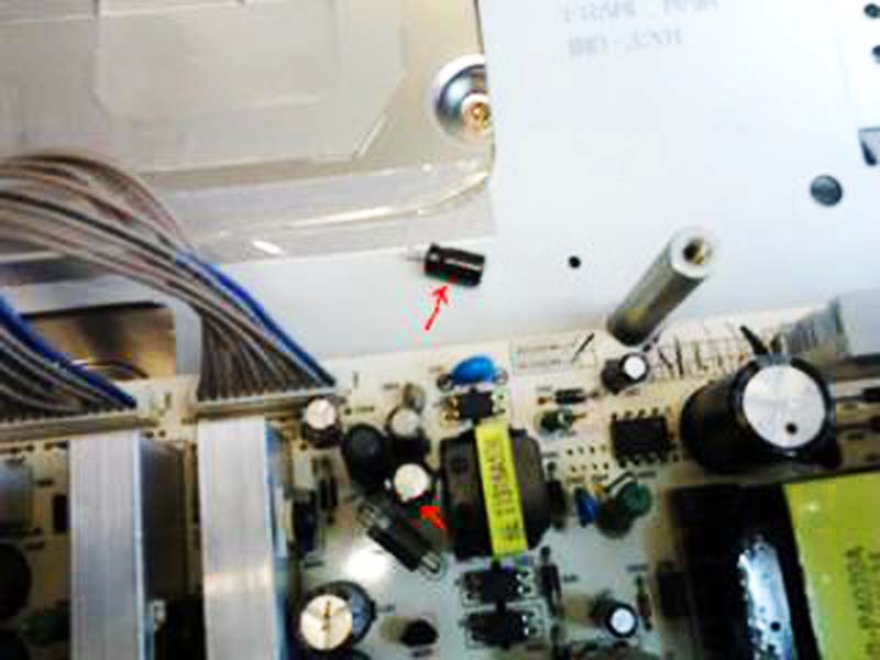 Detail of the replaced component