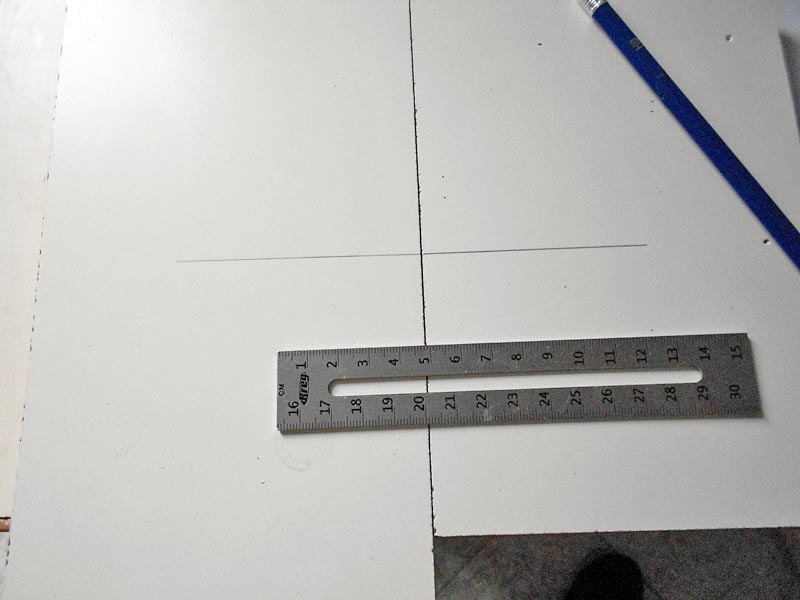 Preparing the door and side for hinge assembly Preparing the door and side for hinge assembly