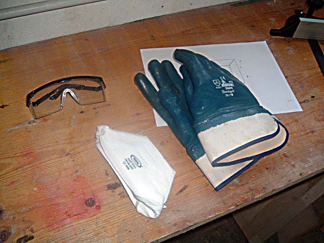 Protections to be used for safety during cutting work Protections to be used for safety during cutting work