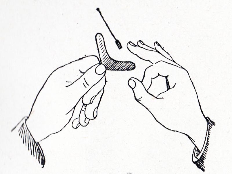 Secondo metodo di lancio