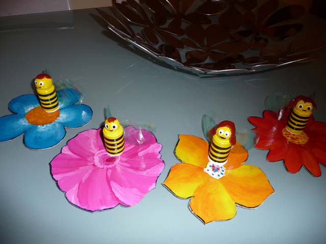 le apette di chiara, delle simpatiche api segnaposto