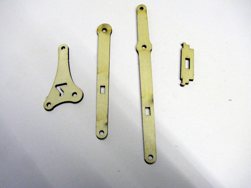 Components of the second segment of the robotic arm Components of the second segment of the robotic arm