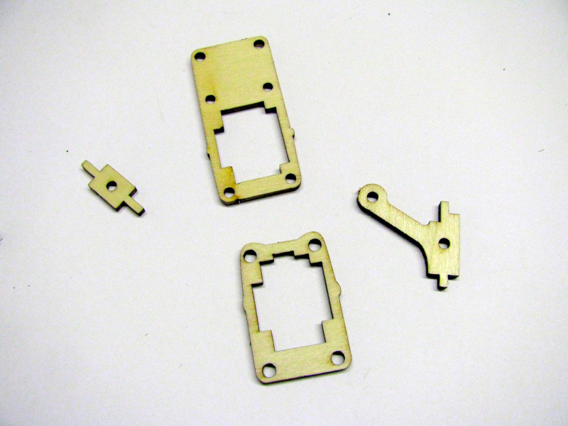 Robotic Gripper Servo Support Components Robotic Gripper Servo Support Components