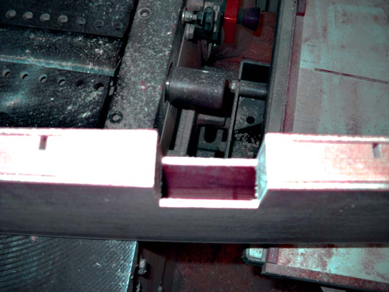 Notch on the Shelf with an Empty Space