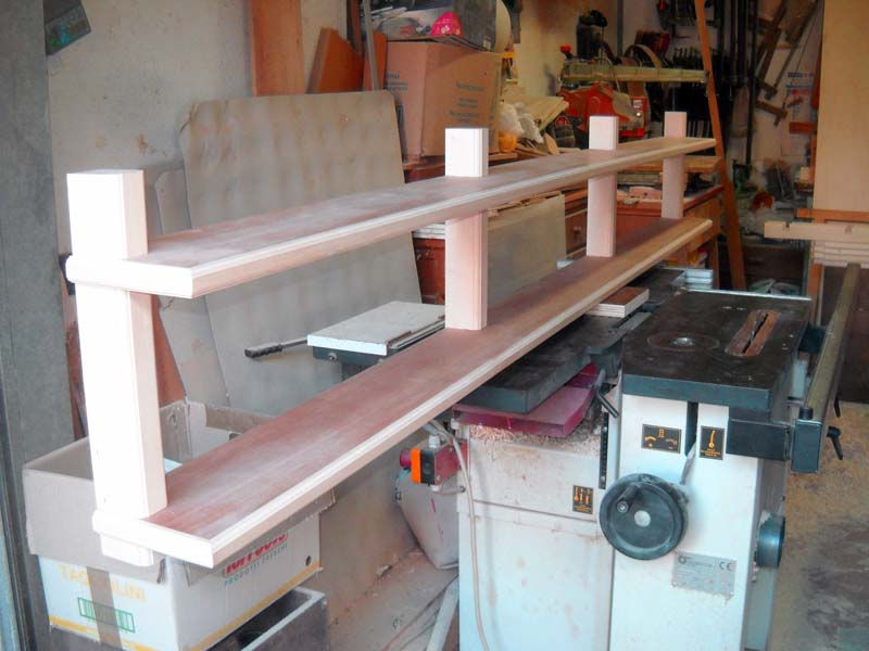 Large assembled bookcase