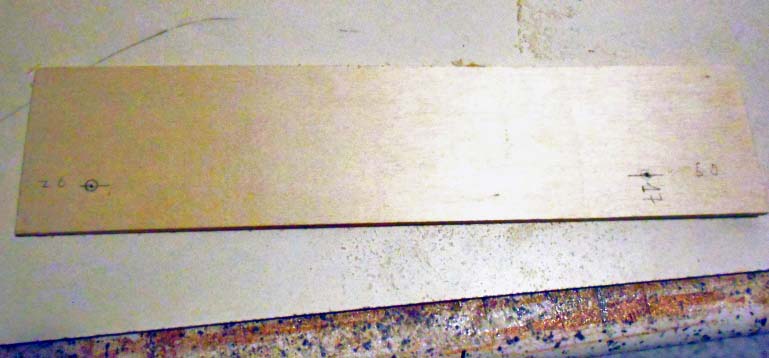 Dima autocostruita per il montaggio delle guide dei cassetti