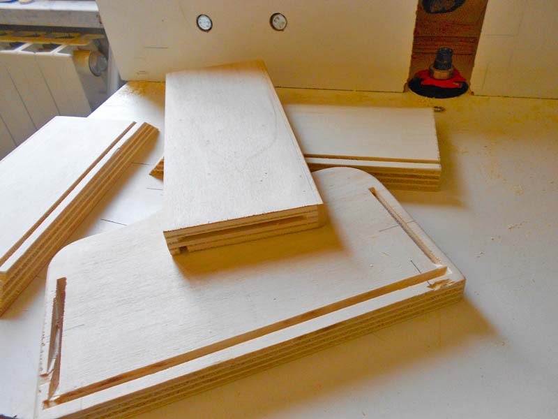 preparazione delle giunzioni con la fresatrice lamellare